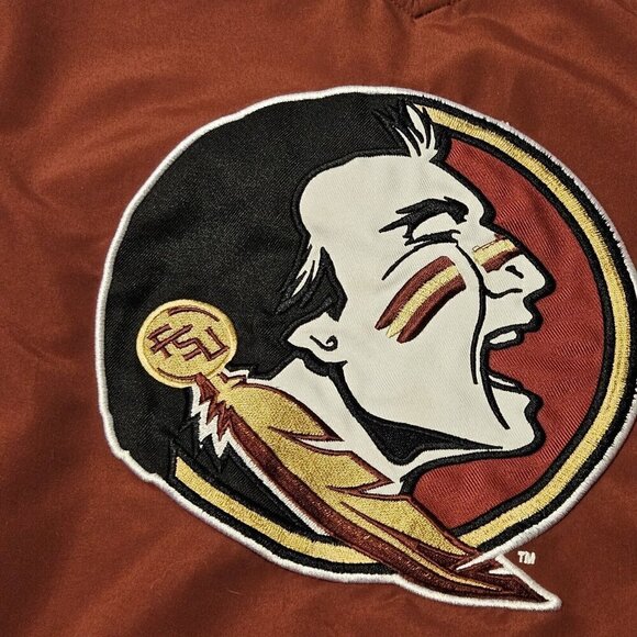 Florida State Seminoles Lightweight Pullover Windbreaker Jacket Mens Size 2xl - Picture 3 of 6
